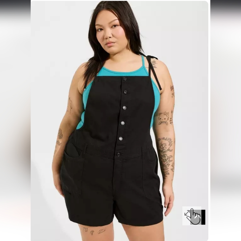 5 Inch Lightweight Denim Shortall